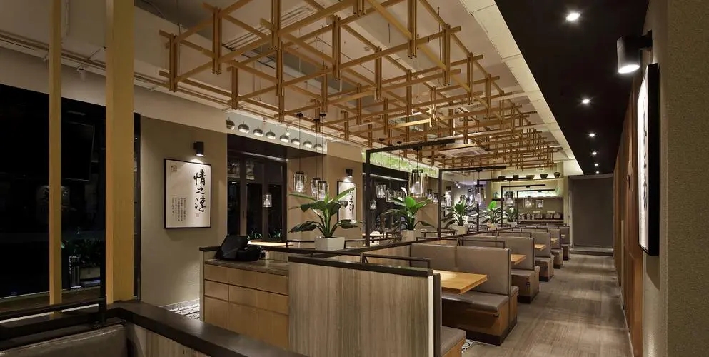 新中式禪意餐廳設(shè)計(jì)：靜謐東方，詩意饗宴